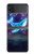 S3982 Nébuleuse colorée de baleine de rêve Etui Coque Housse pour Samsung Galaxy Z Flip 4