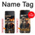 S4018 Crâne de pirate steampunk Etui Coque Housse pour Samsung Galaxy Z Flip 4