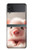 S3979 Bébé cochon mignon Etui Coque Housse pour Samsung Galaxy Z Flip 3 5G