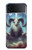 S4002 Signe du zodiaque mystique Bélier Etui Coque Housse pour Samsung Galaxy Z Flip 3 5G