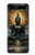 S3968 Bouddha noir Etui Coque Housse pour Samsung Galaxy Z Flip 5G