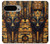 S3992 Anubis noir et or Etui Coque Housse pour Google Pixel 9 Pro