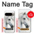 S4025 Peinture de cheval blanc Etui Coque Housse pour Google Pixel 9 Pro