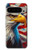 S3967 Pygargue à tête blanche, drapeau américain Etui Coque Housse pour Google Pixel 9 Pro XL