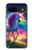 S3977 Licorne colorée Etui Coque Housse pour Google Pixel 8a