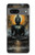 S3968 Bouddha noir Etui Coque Housse pour Google Pixel 7a