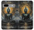 S3968 Bouddha noir Etui Coque Housse pour Google Pixel 7a
