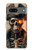 S4018 Crâne de pirate steampunk Etui Coque Housse pour Google Pixel 7a