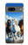 S3996 Cheval courant Etui Coque Housse pour Google Pixel 7