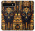 S3992 Anubis noir et or Etui Coque Housse pour Google Pixel 6a S3992 Anubis noir et or Etui Coque Housse pour Google Pixel 6a