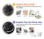 S3969 Rose noire, coup de pinceau dur Etui Coque Housse pour Google Pixel 6