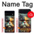 S3971 Chat peint en couleur Etui Coque Housse pour Google Pixel 6