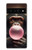 S3973 Chimpanzé soufflant du chewing-gum rose Etui Coque Housse pour Google Pixel 6 Pro