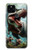 S4021 Dinosaure T-rex Jurassique Etui Coque Housse pour Google Pixel 5