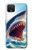 S4004 Peinture à l'huile Requin géant Etui Coque Housse pour Google Pixel 4