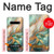 S3993 Vinages dorés en marbre vert Etui Coque Housse pour LG V60 ThinQ 5G