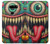 S4000 Graffiti mural monstre Etui Coque Housse pour LG V30, LG V30 Plus, LG V30S ThinQ, LG V35, LG V35 ThinQ