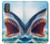 S4004 Peinture à l'huile Requin géant Etui Coque Housse pour Motorola Moto G Power 2022, G Play 2023