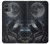 S3970 Pleine lune du loup noir Etui Coque Housse pour Motorola Moto G14