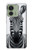 S4027 Zèbre Etui Coque Housse pour Motorola Edge (2023), Edge 40