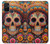 S3999 Peinture de crâne mexicain Etui Coque Housse pour OnePlus Nord N10 5G