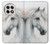S4025 Peinture de cheval blanc Etui Coque Housse pour OnePlus 13R