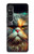 S3971 Chat peint en couleur Etui Coque Housse pour Sony Xperia 1 VI