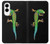 S0125 Vert Gecko Madagascan Etui Coque Housse pour Samsung Galaxy S25 Edge