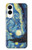 S0213 Van Gogh Starry Nights Etui Coque Housse pour Samsung Galaxy S25 Edge