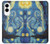 S0213 Van Gogh Starry Nights Etui Coque Housse pour Samsung Galaxy S25 Edge