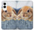 S0242 Lapin mignon Etui Coque Housse pour Samsung Galaxy S25 Edge