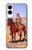 S0772 Cowboy occidental Etui Coque Housse pour Samsung Galaxy S25 Edge