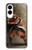 S0796 Japon Rouge Samurai Etui Coque Housse pour Samsung Galaxy S25 Edge