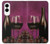 S0910 Rouge vin Etui Coque Housse pour Samsung Galaxy S25 Edge