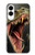 S0923 Dinosaur T-Rex Etui Coque Housse pour Samsung Galaxy S25 Edge