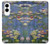 S0997 Claude Monet Nymphéas Etui Coque Housse pour Samsung Galaxy S25 Edge