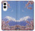 S1060 Mont Fuji Sakura fleur de cerisier Etui Coque Housse pour Samsung Galaxy S25 Edge