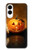 S1083 Citrouille araignée bougies Halloween Etui Coque Housse pour Samsung Galaxy S25 Edge