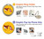S1093 Coq de chat et blague Etui Coque Housse pour Samsung Galaxy S25 Edge