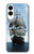 S1096 Bateau à voile dans un océan Etui Coque Housse pour Samsung Galaxy S25 Edge