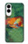 S1157 Rouge Arowana Poisson Etui Coque Housse pour Samsung Galaxy S25 Edge