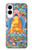S1256 Peinture Bouddha Etui Coque Housse pour Samsung Galaxy S25 Edge