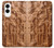 S1307 Poissons Sculpture sur bois imprimé graphique Etui Coque Housse pour Samsung Galaxy S25 Edge