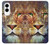 S1354 Lion Etui Coque Housse pour Samsung Galaxy S25 Edge