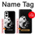 S1372 Lune Yin-Yang Etui Coque Housse pour Samsung Galaxy S25 Edge