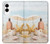 S1425 Seashells sur la plage Etui Coque Housse pour Samsung Galaxy S25 Edge