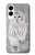 S1566 Milou Blanc Chouette Chouette Etui Coque Housse pour Samsung Galaxy S25 Edge