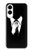 S1591 Anonymous Homme en Costume Noir Etui Coque Housse pour Samsung Galaxy S25 Edge