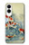 S1654 Carpe Koï poisson Peinture Art Etui Coque Housse pour Samsung Galaxy S25 Edge