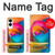 S1671 Arc en ciel coloré Rose Etui Coque Housse pour Samsung Galaxy S25 Edge